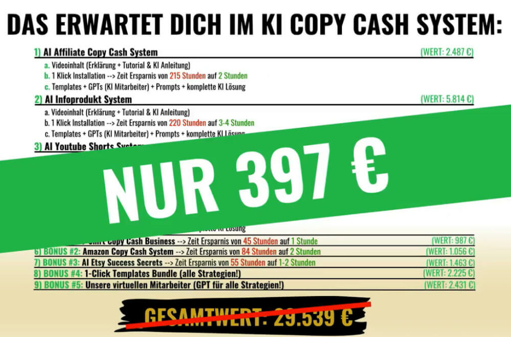 "KI Copy Cash System"
